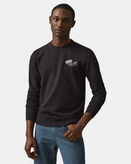 Custom cotton French terry men's crew sweatshirt - 11