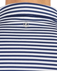 Custom striped polo shirt for men, breathable comfort - 2