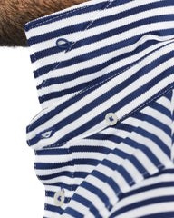 Custom striped polo shirt for men, breathable comfort - 3