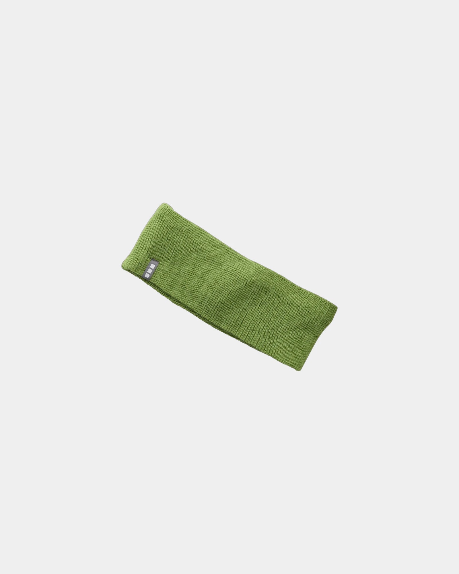 Custom knit headband for team workouts and travel - Dark Citron Green (660)
