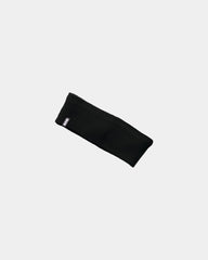 Custom knit headband for team workouts and travel - Black (995)