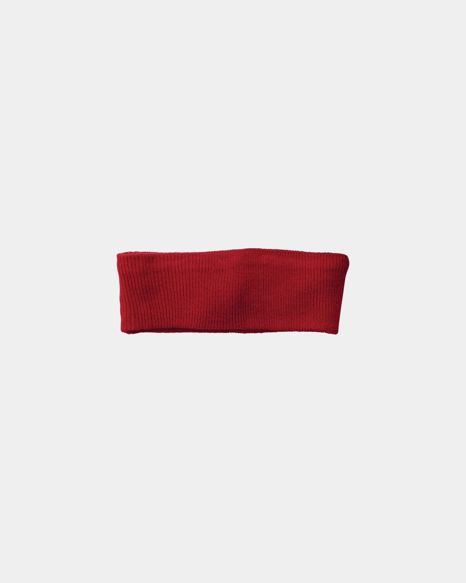 Custom knit headband for team workouts and travel - Team Red (358)