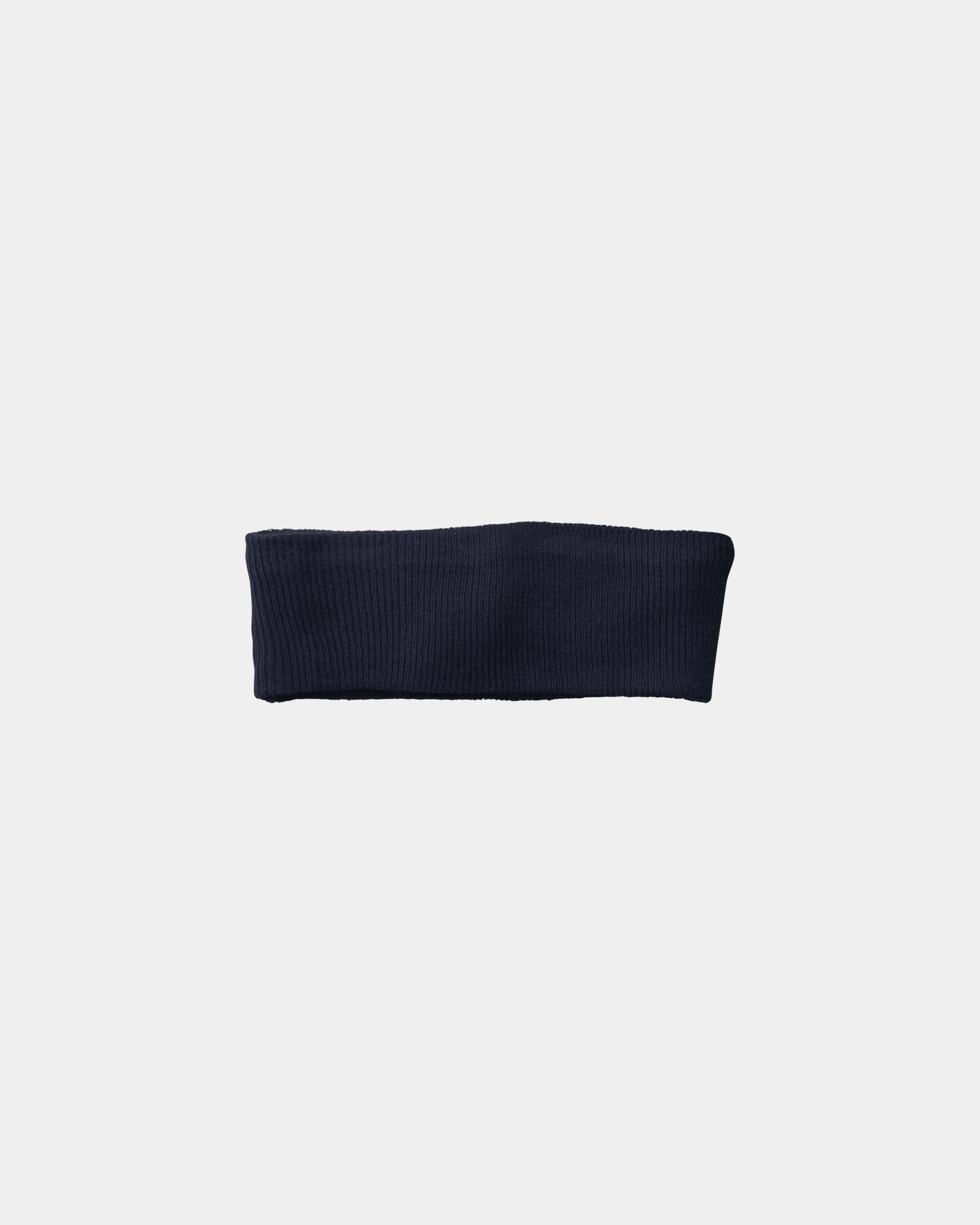 Custom knit headband for team workouts and travel - Navy (575)