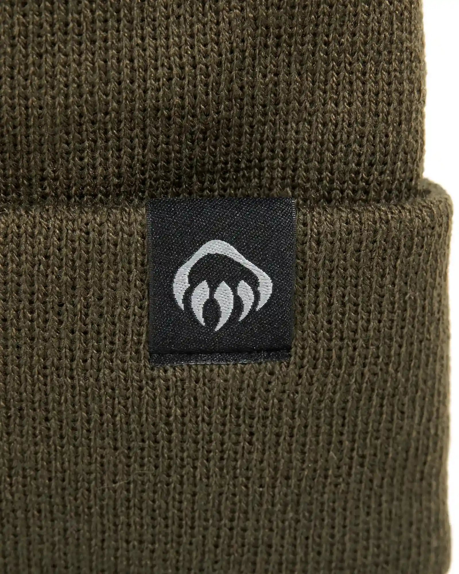 Custom knit watch beanie with embroidered logo cuff - 10