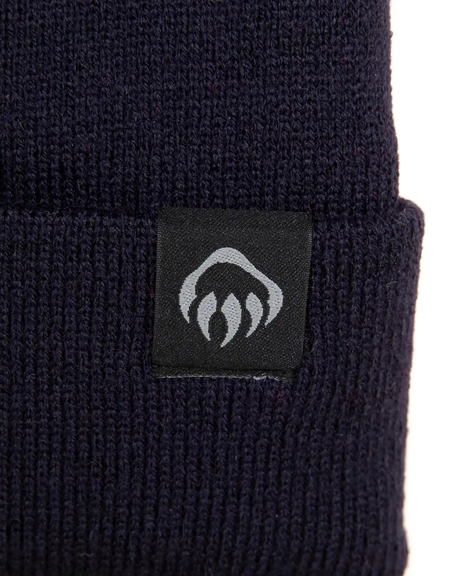 Custom knit watch beanie with embroidered logo cuff - 8
