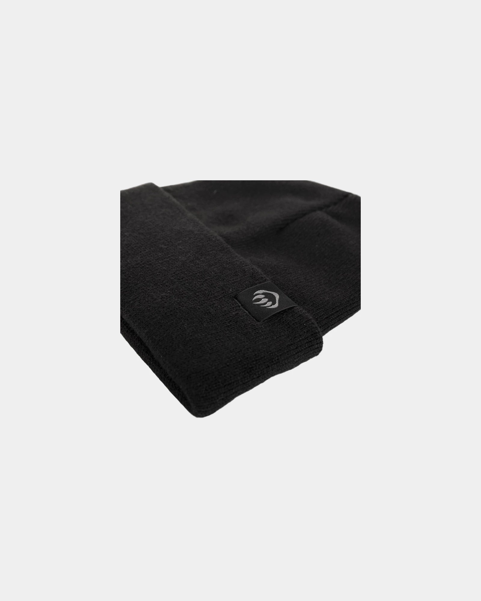 Custom knit watch beanie with embroidered logo cuff - 11