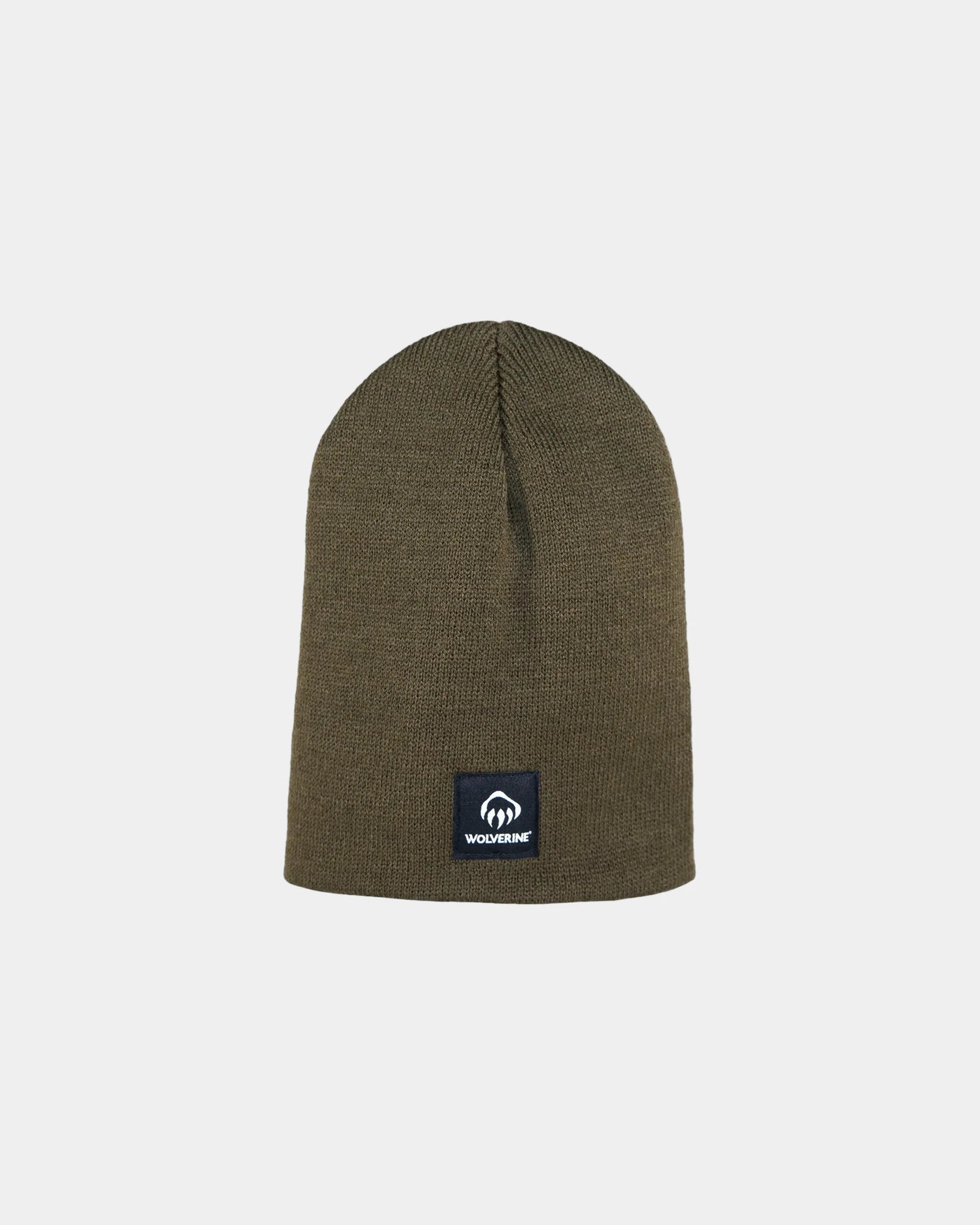 Custom acrylic knit work beanie for teams - Dark Olive (246)