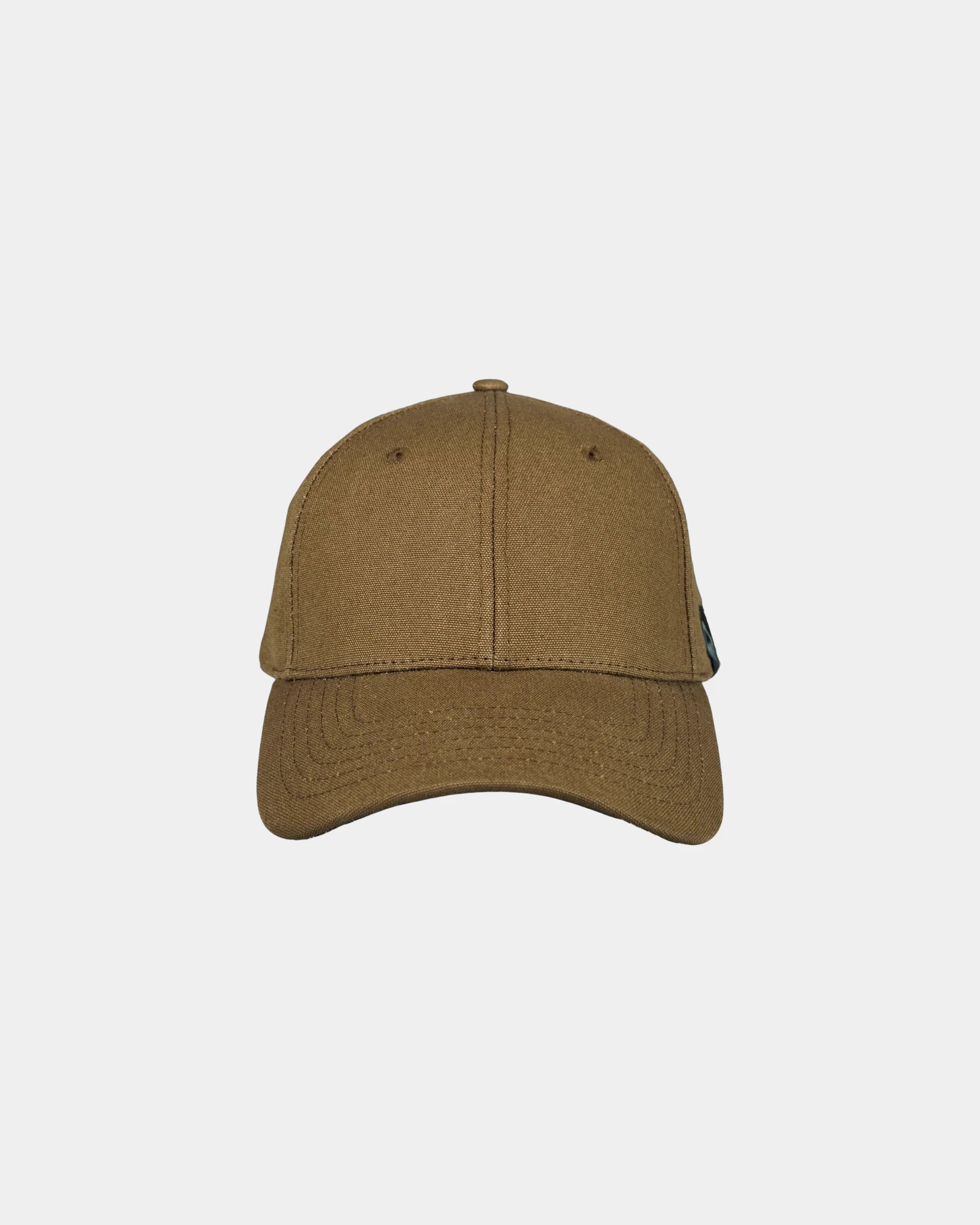 Custom cotton canvas 6-panel cap with snapback closure - Chestnut (223)