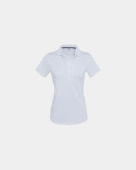 Custom moisture-wicking women's golf polo shirt - White (125)