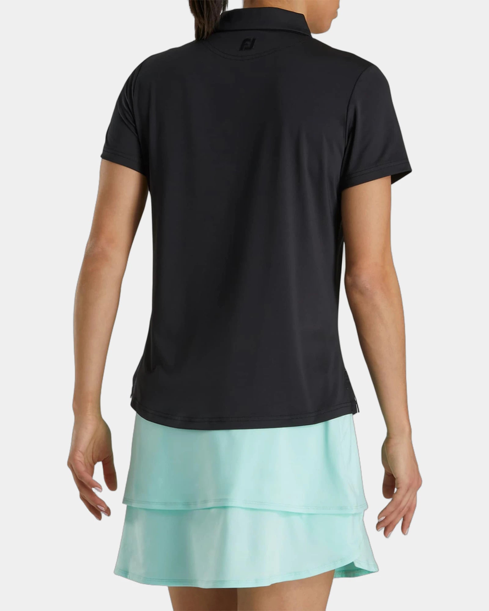 Custom moisture-wicking women's golf polo shirt - 14