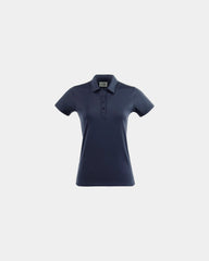 Custom women's stretch tech polo with UPF 30 protection - Gw Navy (453)