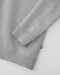 Custom cotton French terry crew sweatshirt women's - 6