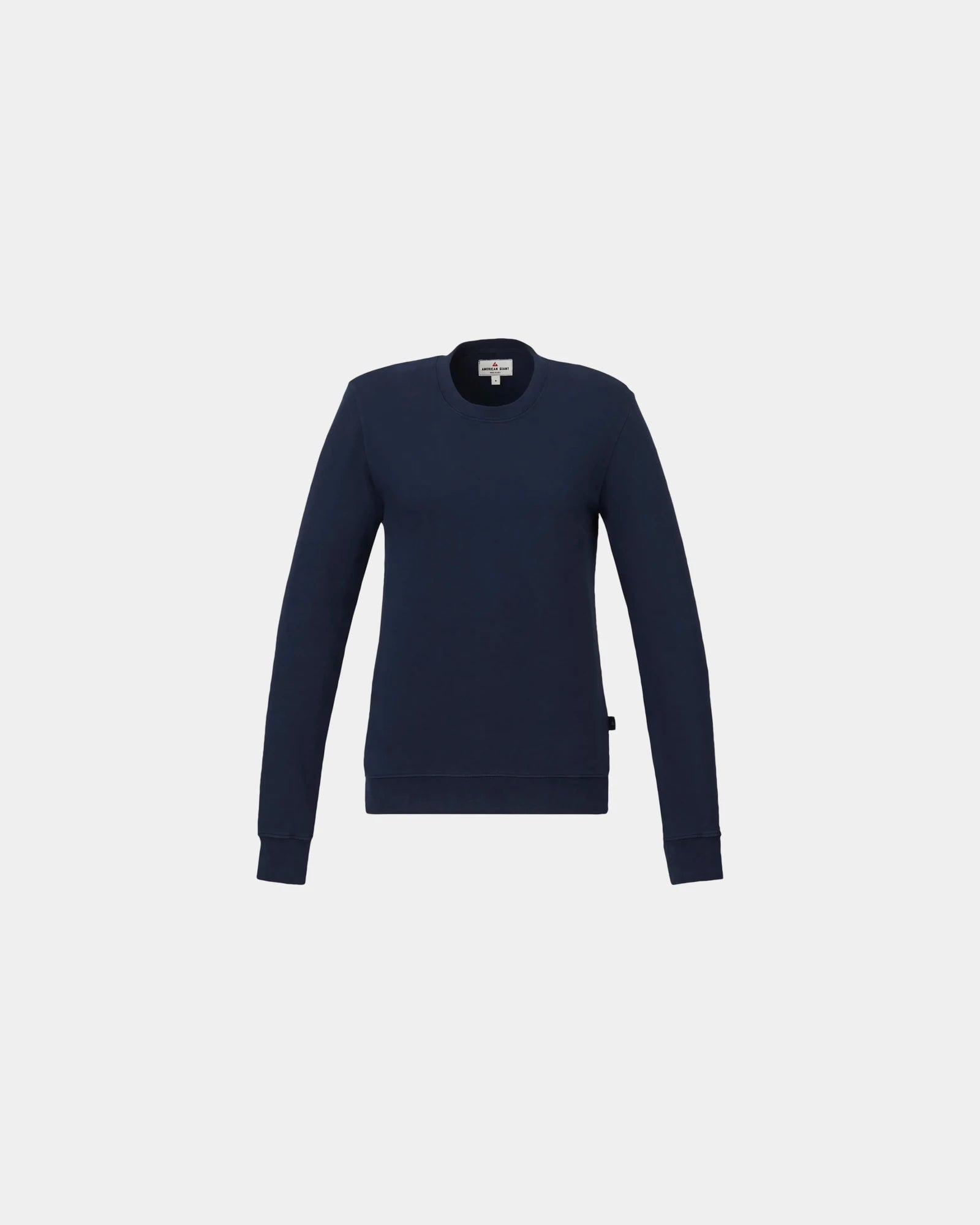 Custom cotton French terry crew sweatshirt women's - Polo Blue (570)