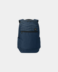 Custom 600D laptop backpack with padded compartment - River Blue Navy