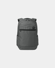 Custom 600D laptop backpack with padded compartment - Graphite