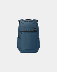 Custom 600D laptop backpack with padded compartment - Dusty Blue