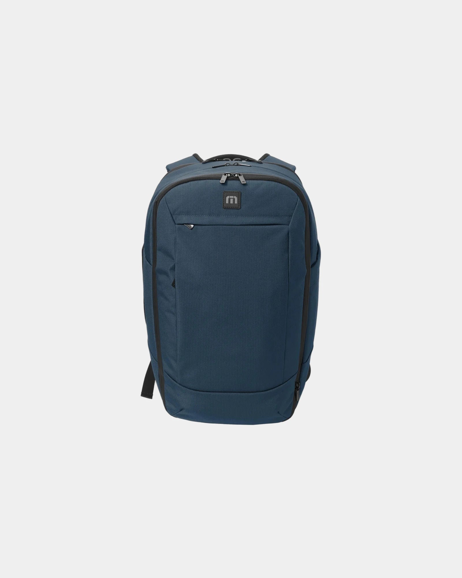 Custom water-resistant laptop backpack 16" sleeve - Navy