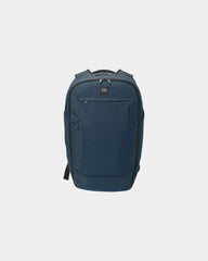 Custom water-resistant laptop backpack 16" sleeve - Navy