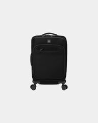 Custom 22" carry-on spinner luggage with 4 wheels - Black