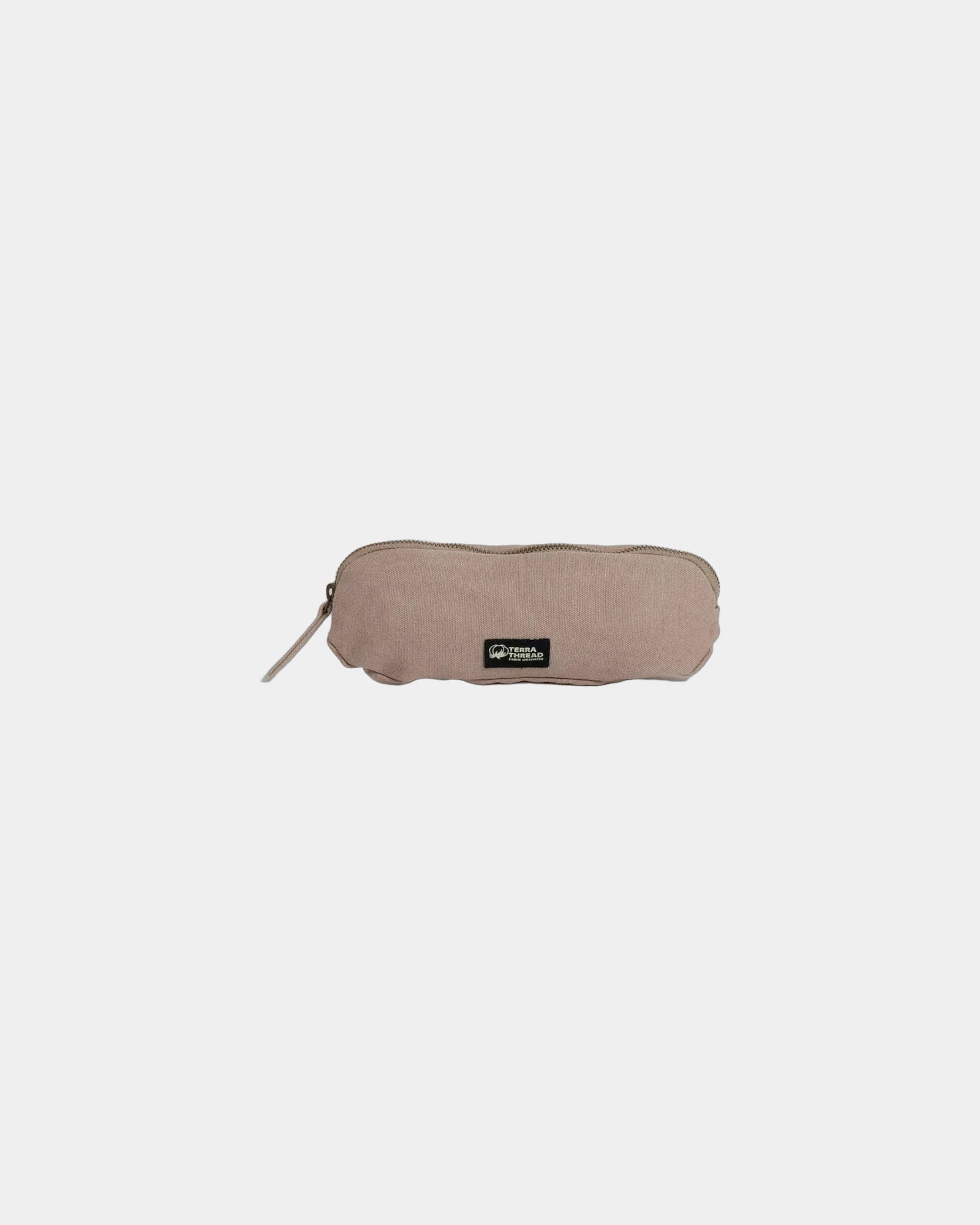 Custom organic cotton GOTS pencil bag - Ivory