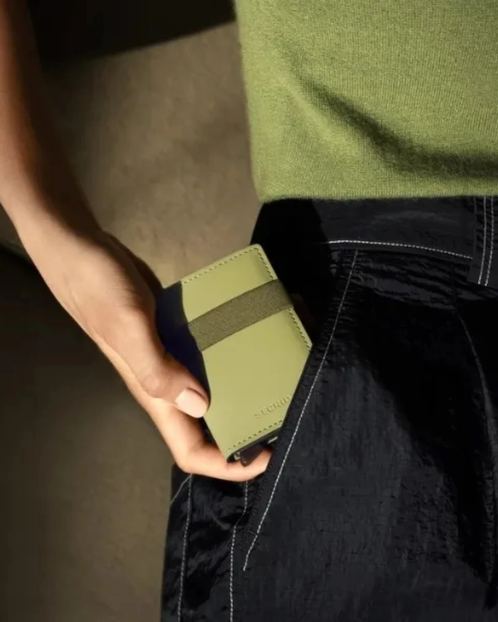 Custom engraved aluminum Secrid Bandwallet card holder - 1