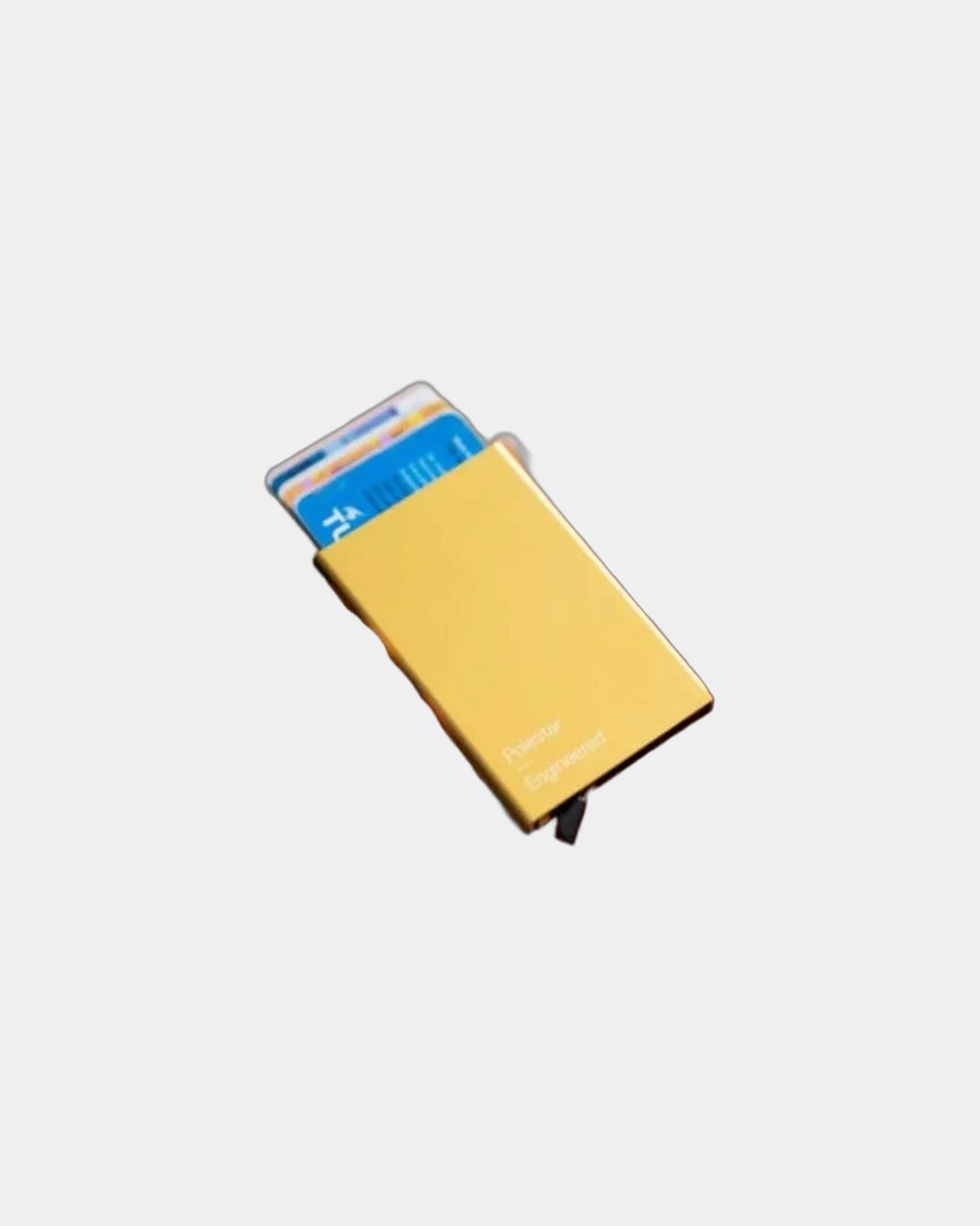 Personalized aluminum Secrid Cardprotector RFID wallet - Gray