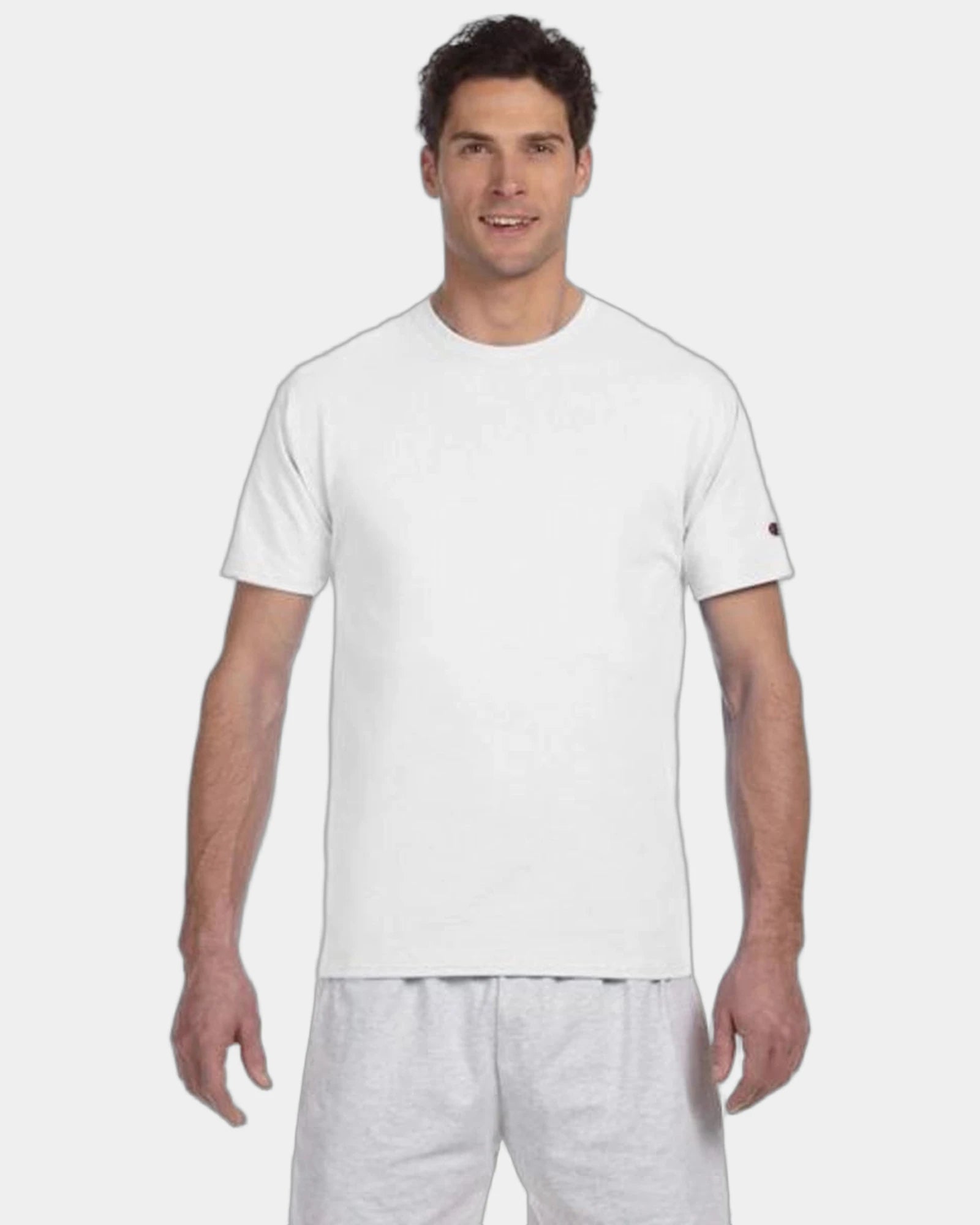 Custom 6.1 oz heavyweight cotton tagless T-shirt - White