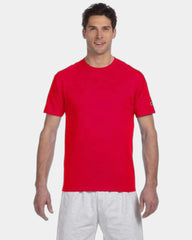 Custom 6.1 oz heavyweight cotton tagless T-shirt - Red