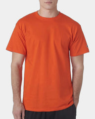 Custom 6.1 oz heavyweight cotton tagless T-shirt - Orange