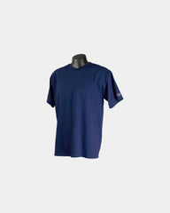 Custom 6.1 oz heavyweight cotton tagless T-shirt - Navy Blue