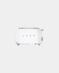 Custom 2-slice toaster with self-centering racks - White Glossy