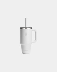 Custom insulated Hydro Flask 32 oz Travel Tumbler - White