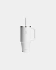 Custom stainless steel Hydro Flask 40 oz travel tumbler - White