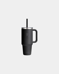 Custom stainless steel Hydro Flask 40 oz travel tumbler - Black