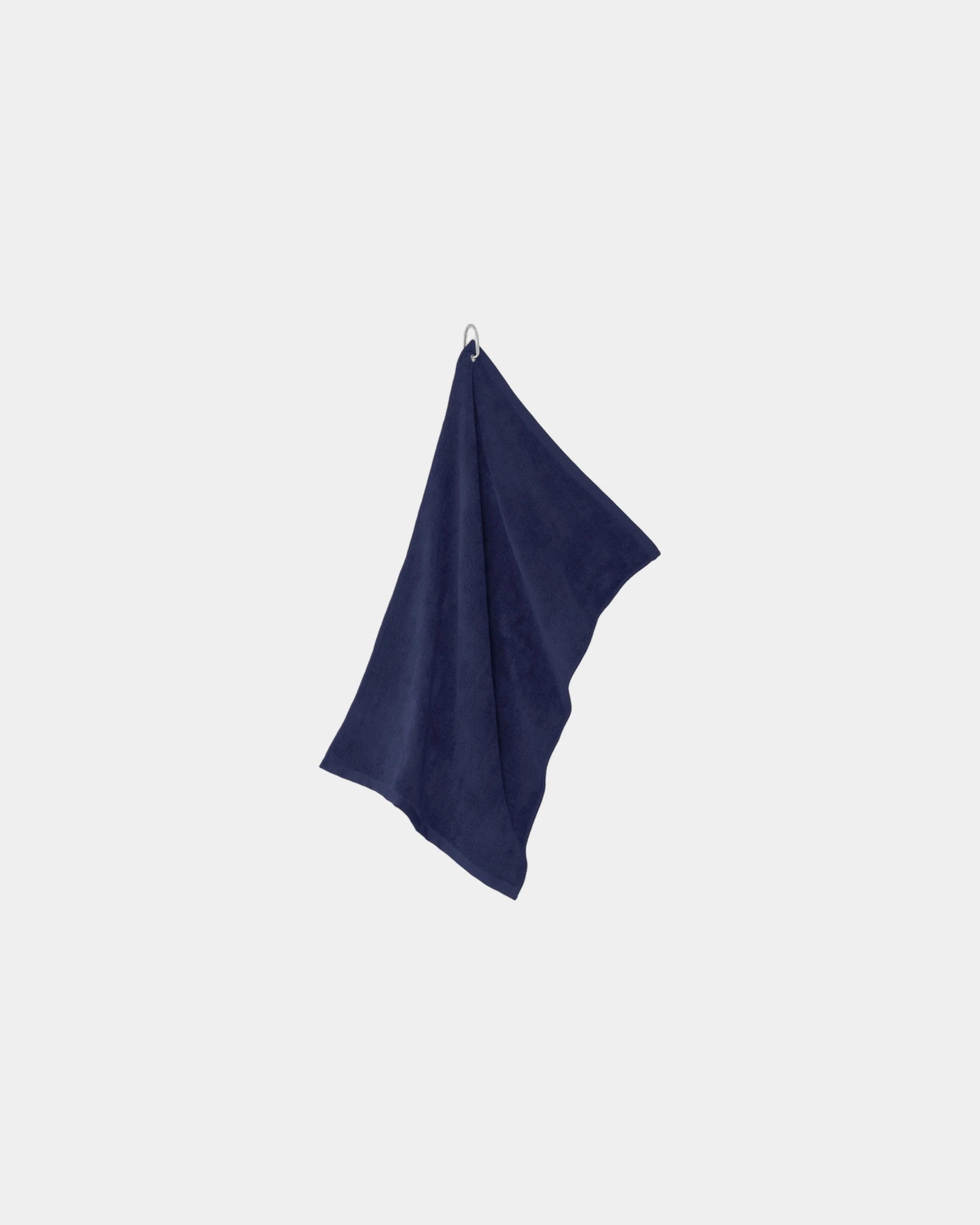 Custom microfiber golf towel Port Authority grommeted - True Navy