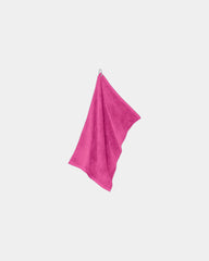 Custom microfiber golf towel Port Authority grommeted - Pop Raspberry