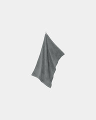 Custom microfiber golf towel Port Authority grommeted - Deep Smoke