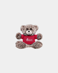 Custom plush bear with T-shirt 7" toy - Red