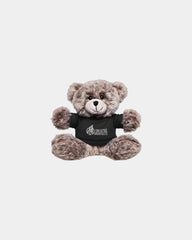 Custom plush bear with T-shirt 7" toy - Black