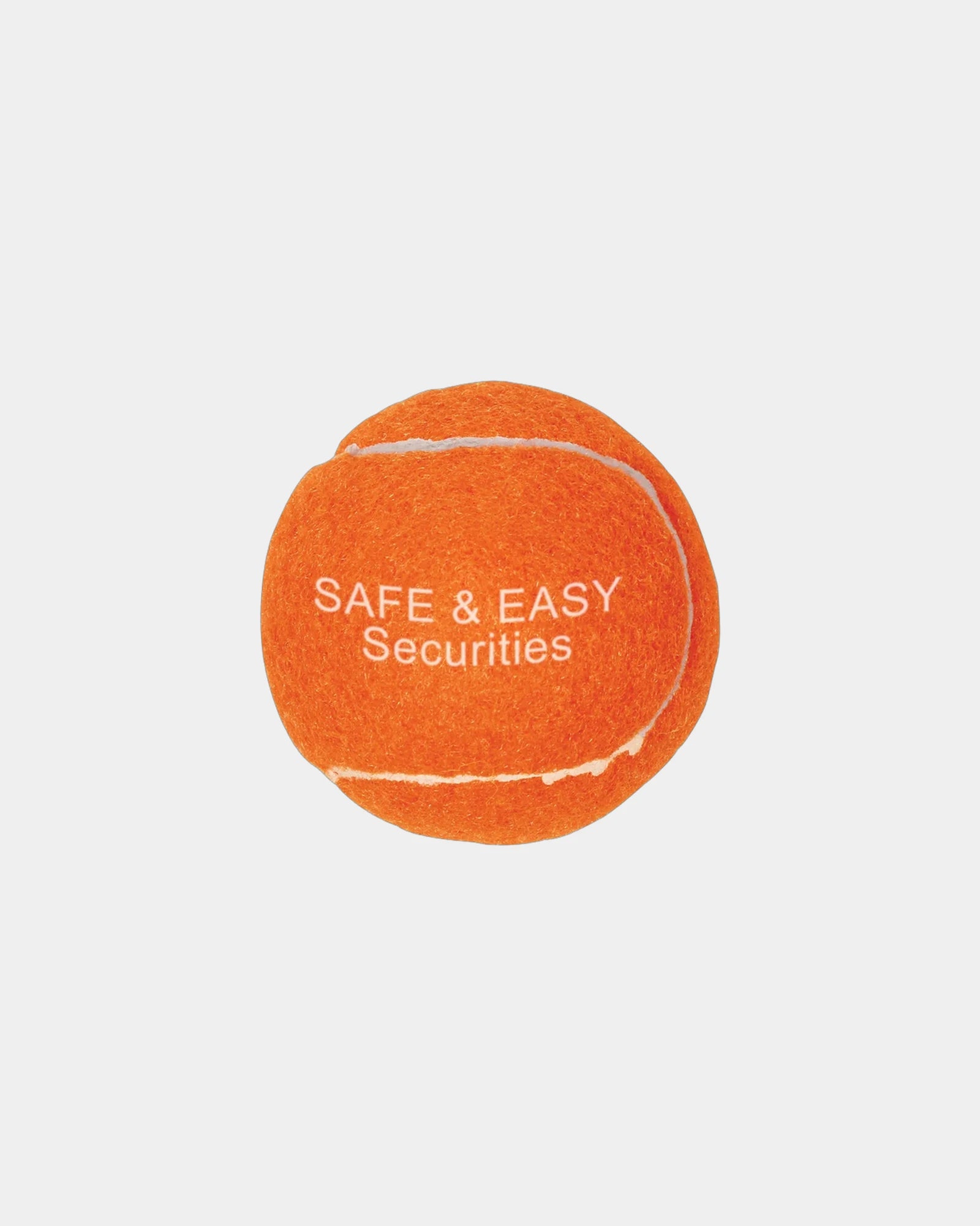 Custom rubber tennis ball giveaway - Orange