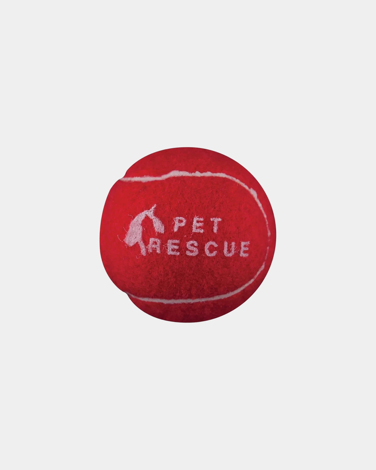 Custom rubber tennis ball giveaway - Red
