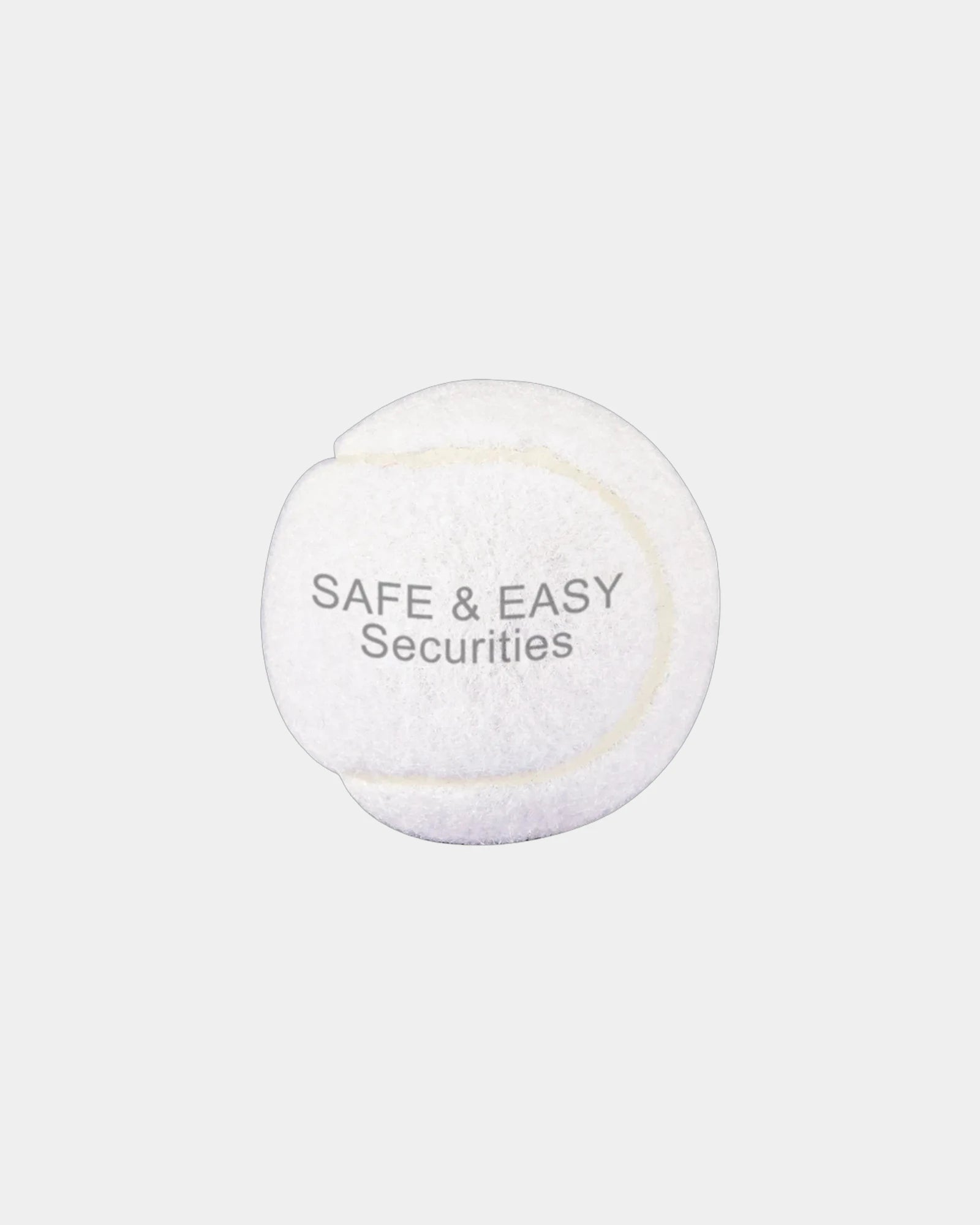 Custom rubber tennis ball giveaway - White