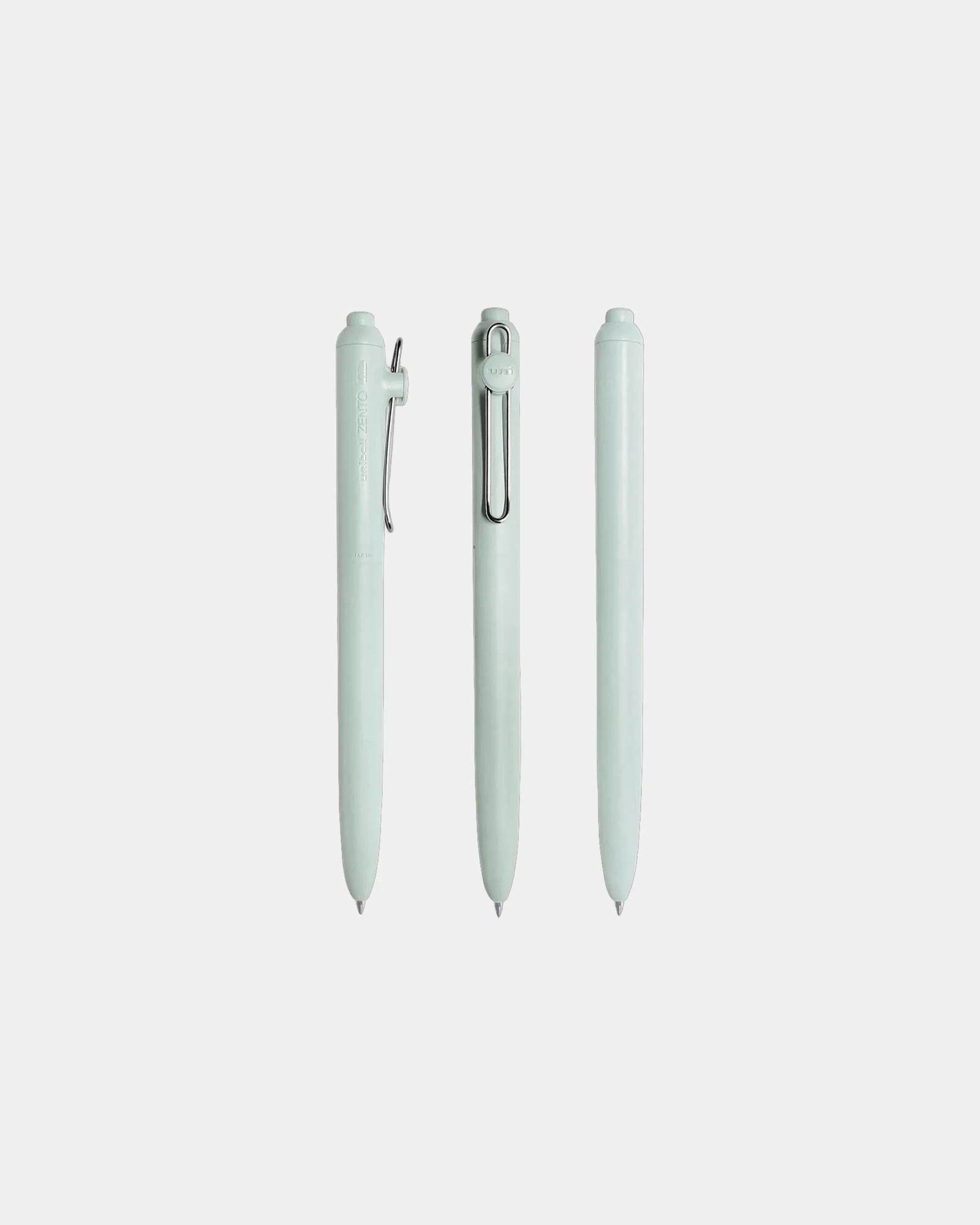 Custom recycled gel retractable pen Zento Boho - Mist