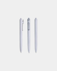 Custom Zento retractable gel pen with 0.7mm point - Fog