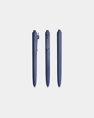 Custom Zento retractable gel pen with 0.7mm point - Coastal