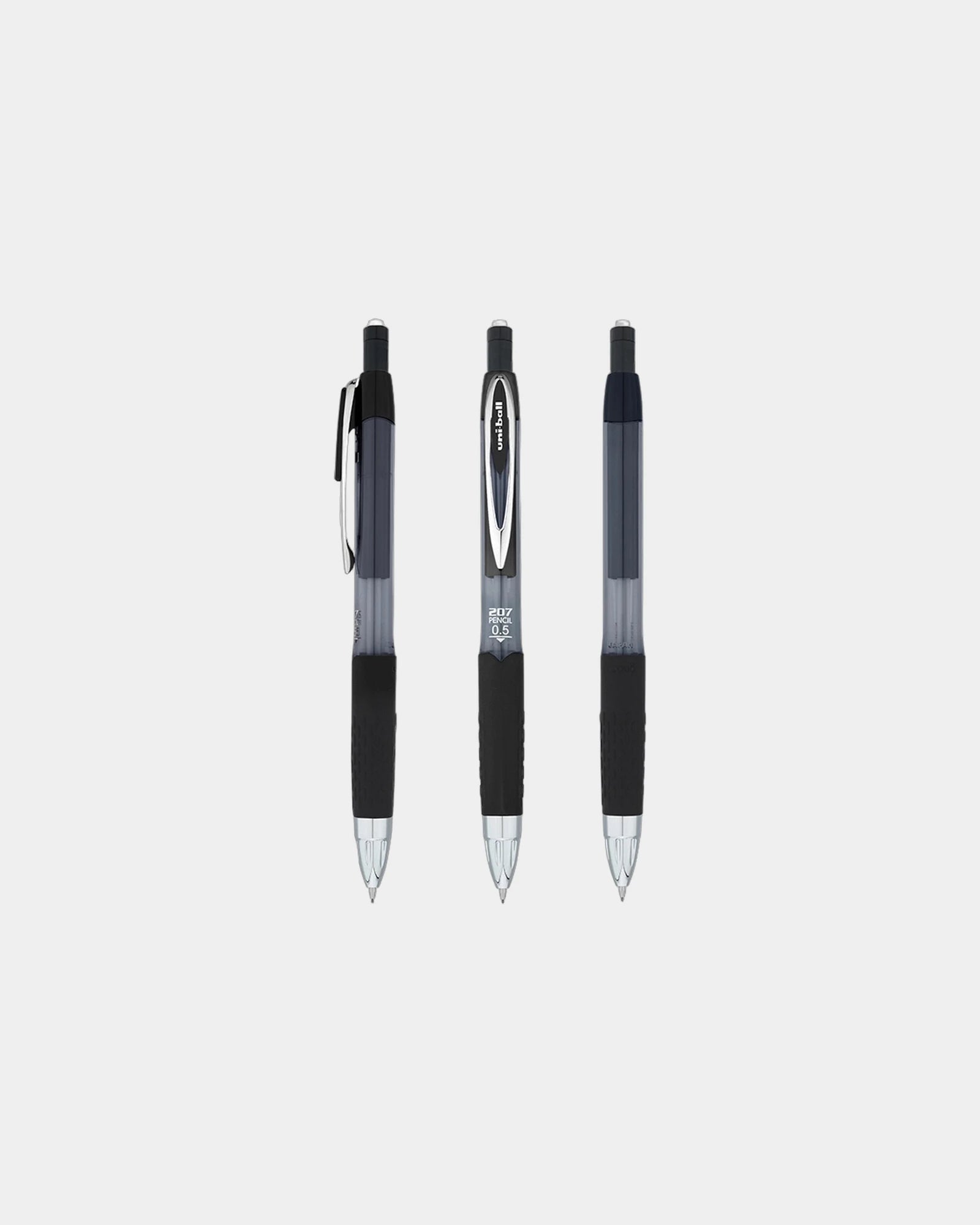 Custom 0.5mm mechanical pencil with comfort grip - Black