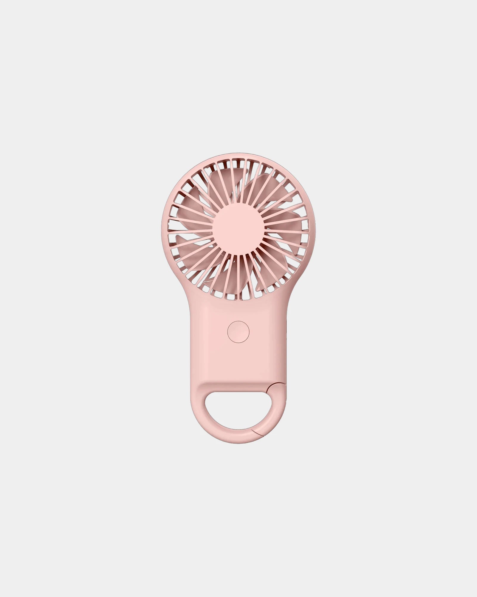Custom ABS handheld USB mini fan, 800 mAh battery - Pink