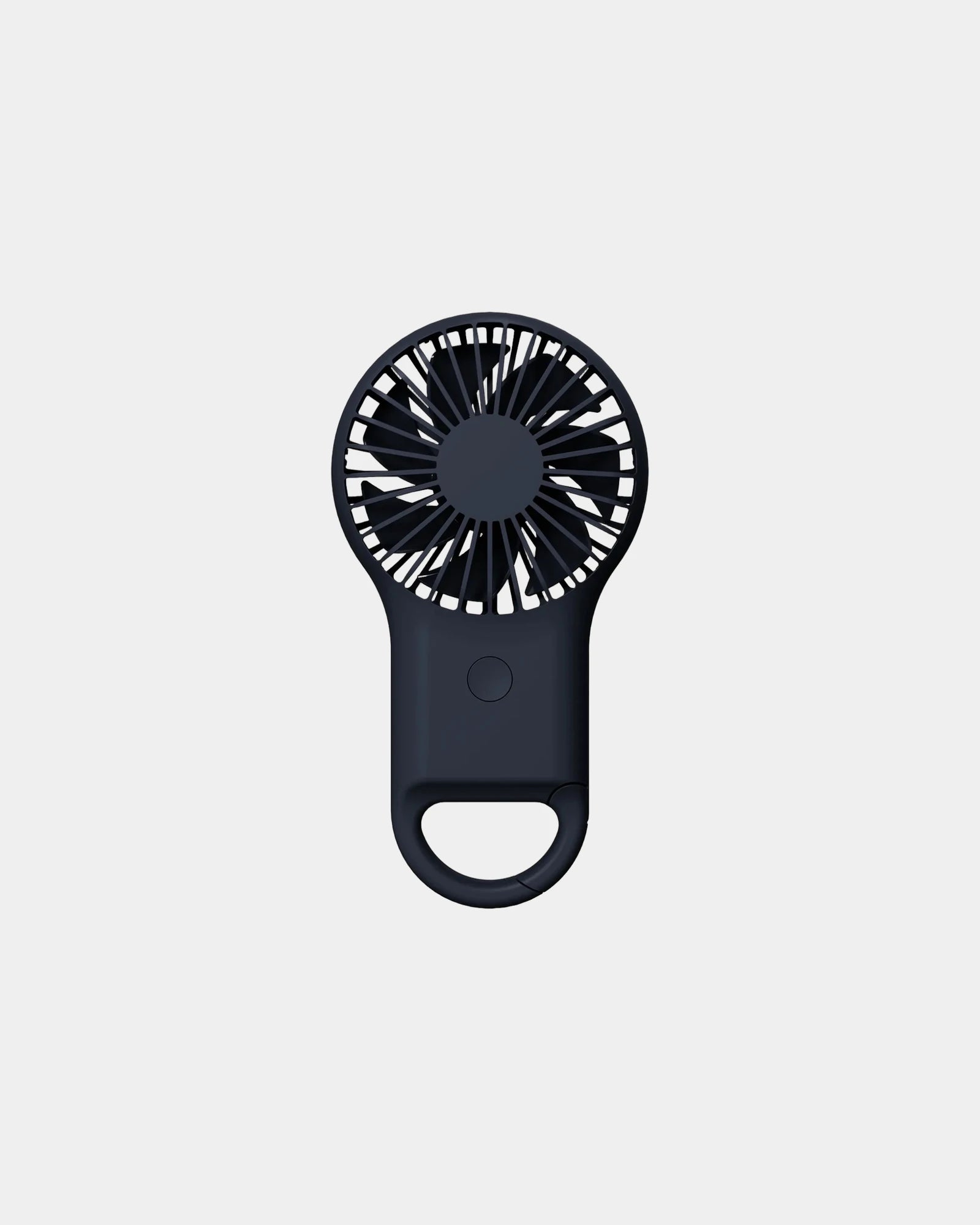 Custom ABS handheld USB mini fan, 800 mAh battery - Blue