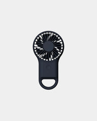 Custom ABS handheld USB mini fan, 800 mAh battery - Blue