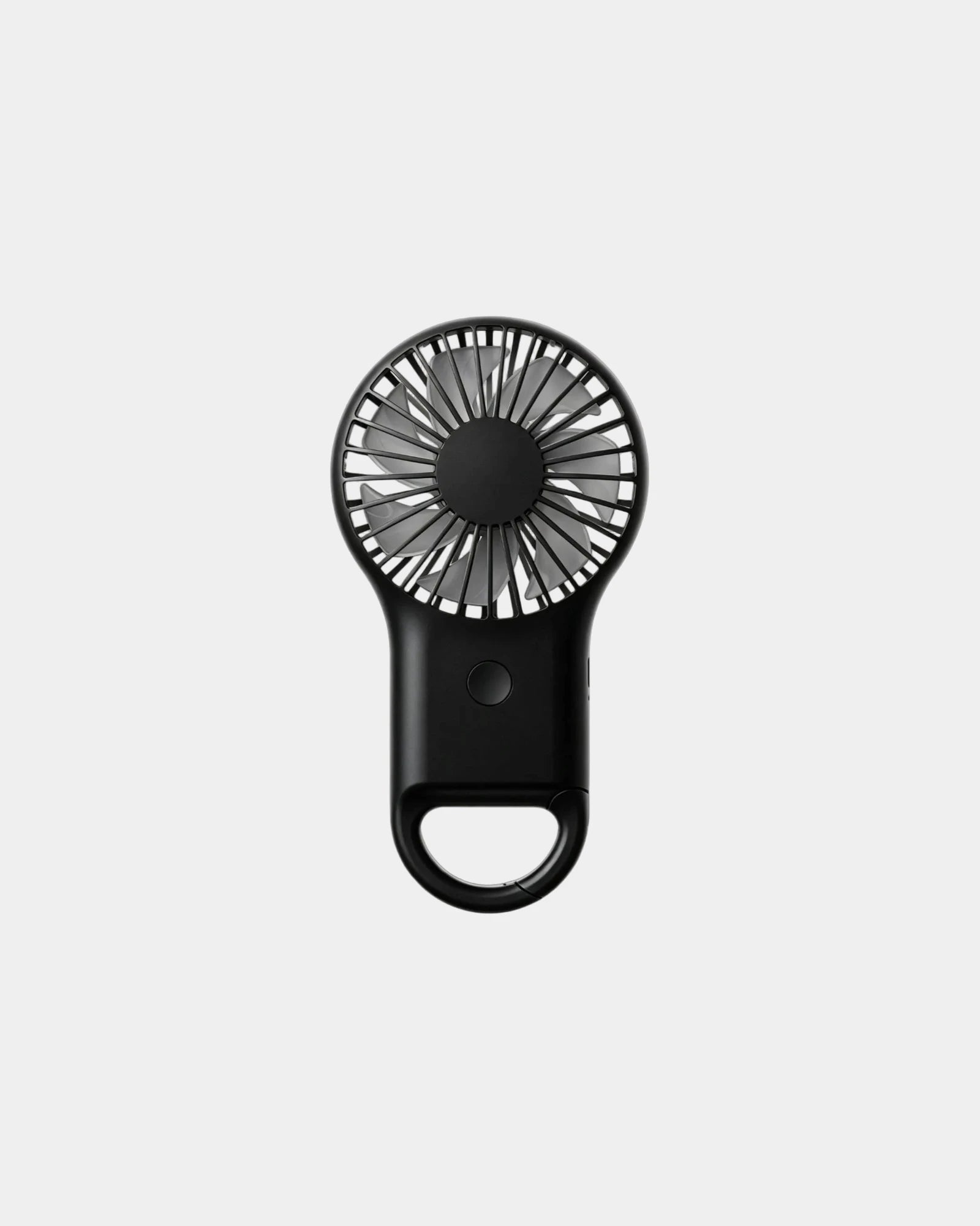 Custom ABS handheld USB mini fan, 800 mAh battery - Black